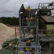 Modification fine sand recovery, plant Hartmannsdorf